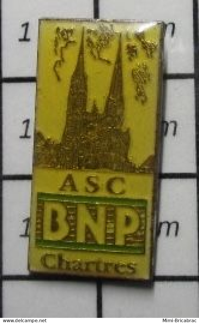 414A Pin's Pins / Beau Et Rare / THEME : BANQUES /  BNP ASC CHARTRES - Banques