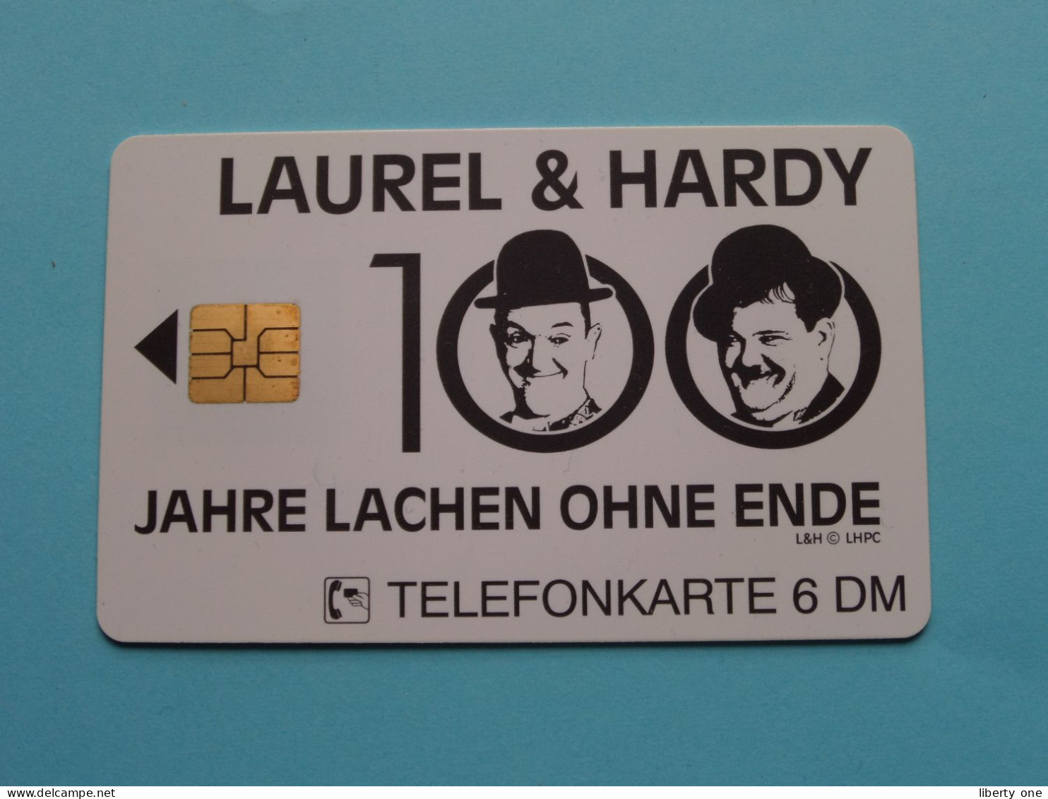 LAUREL & HARDY > 100 Jahre Lachen Ohne Ende - Telefonkarte 6 DM ( Voir / Sehen Sie Scans ) 1993 ! - Cinéma