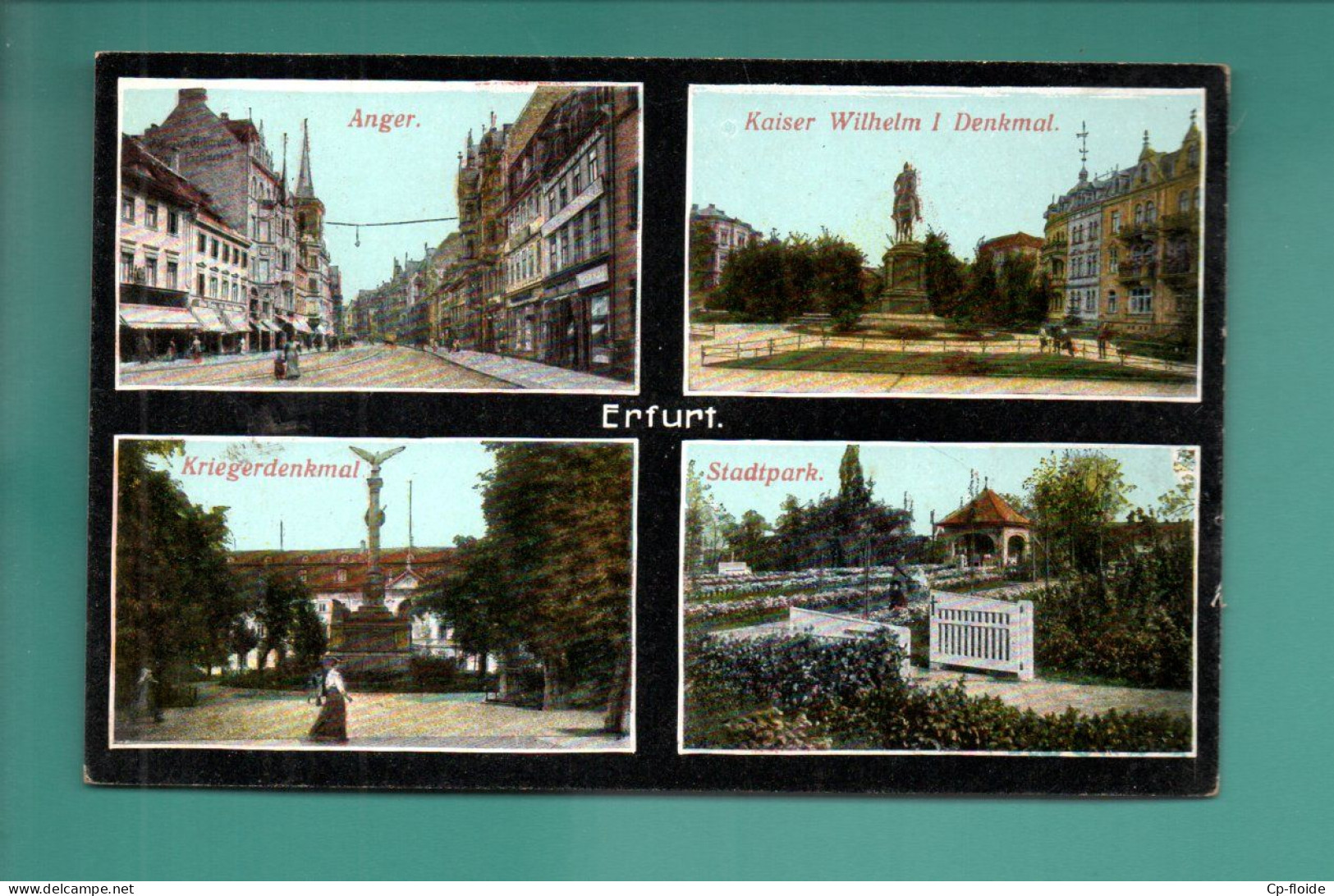 ALLEMAGNE . DEUTSCHLAND . ERFURT . MULTI-VUES - Réf. N°38697 - - Erfurt