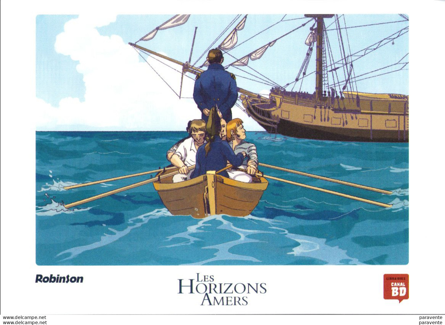 GUGIELMO Laura : Exlibris HORIZONS AMERS Pour Librairie CANALBD - Illustrators G - I