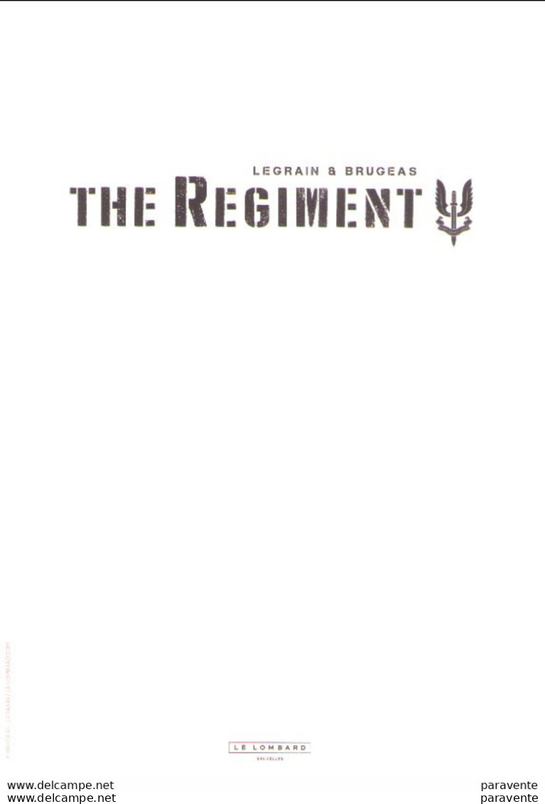 LEGRAIN : Exlibris THE REGIMENT Pour LOMBARD - Illustrators J - L