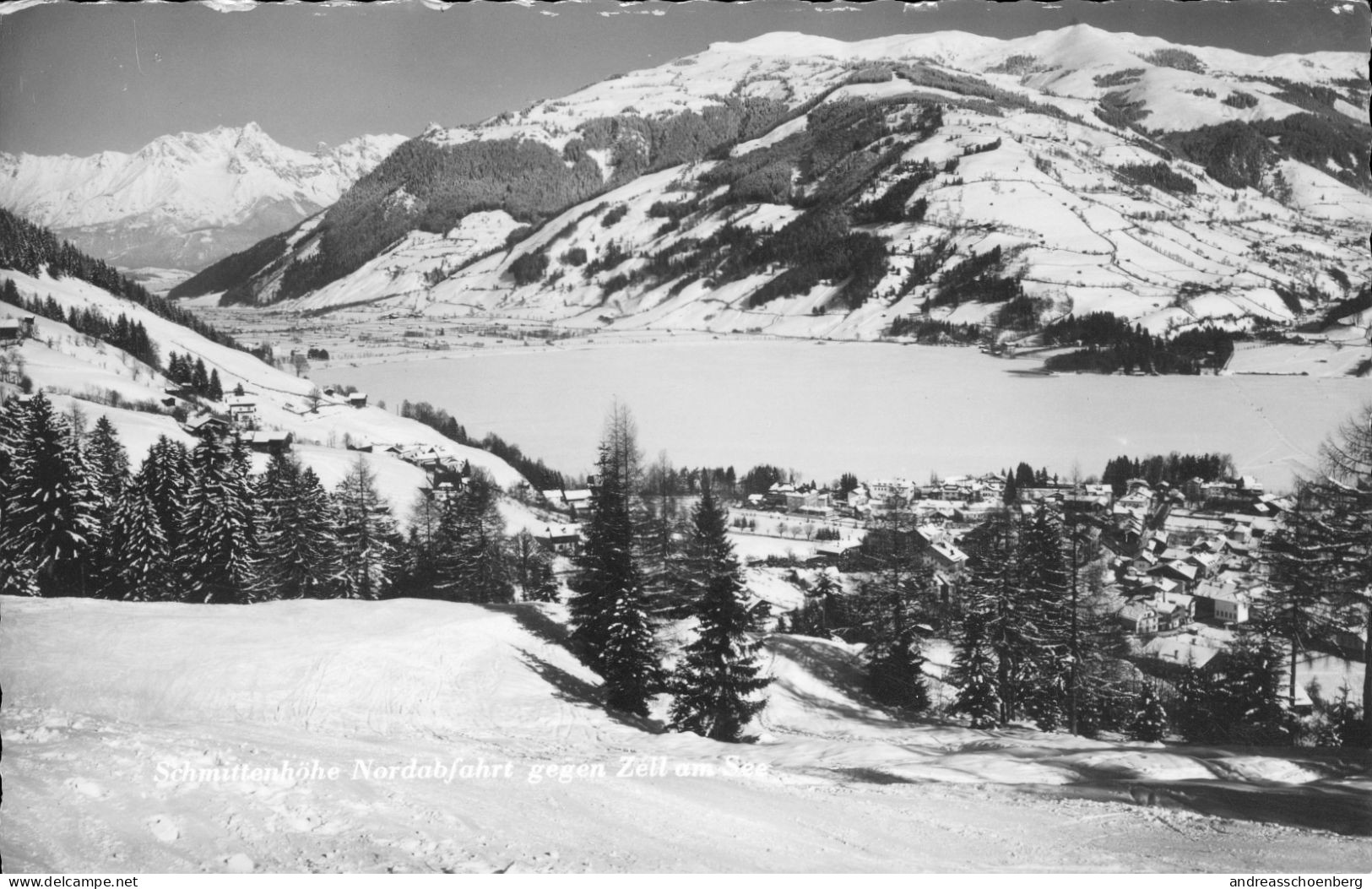 Schmittenhöhe Nordabfahrt Gegen Zell Am See - Zell Am See