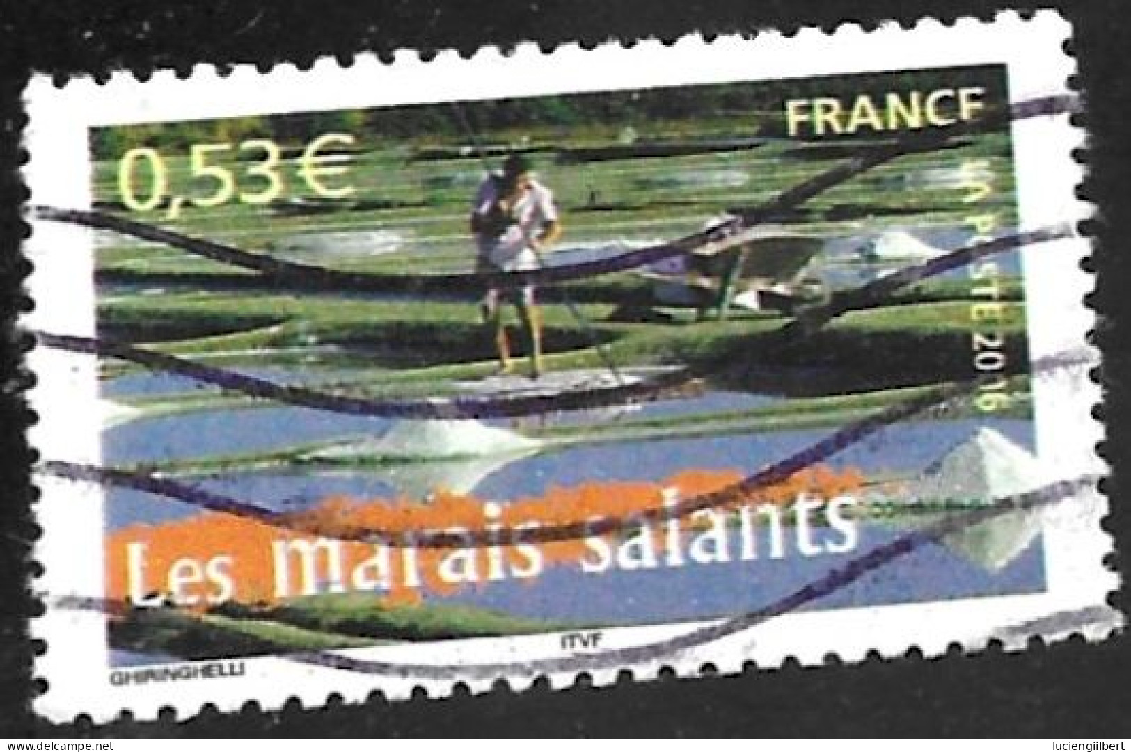 TIMBRE N° 3883   -   LES MARAIS SALANTS -  OBLITERE  -  2006 - Gebraucht