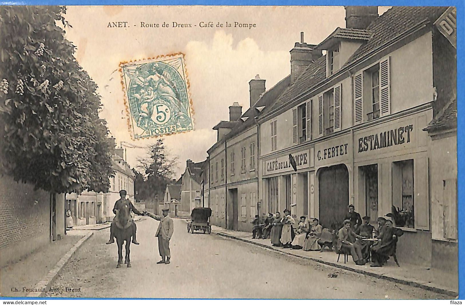 28 - Eure Et Loir - Anet - Route De Dreux (N15318) - Anet