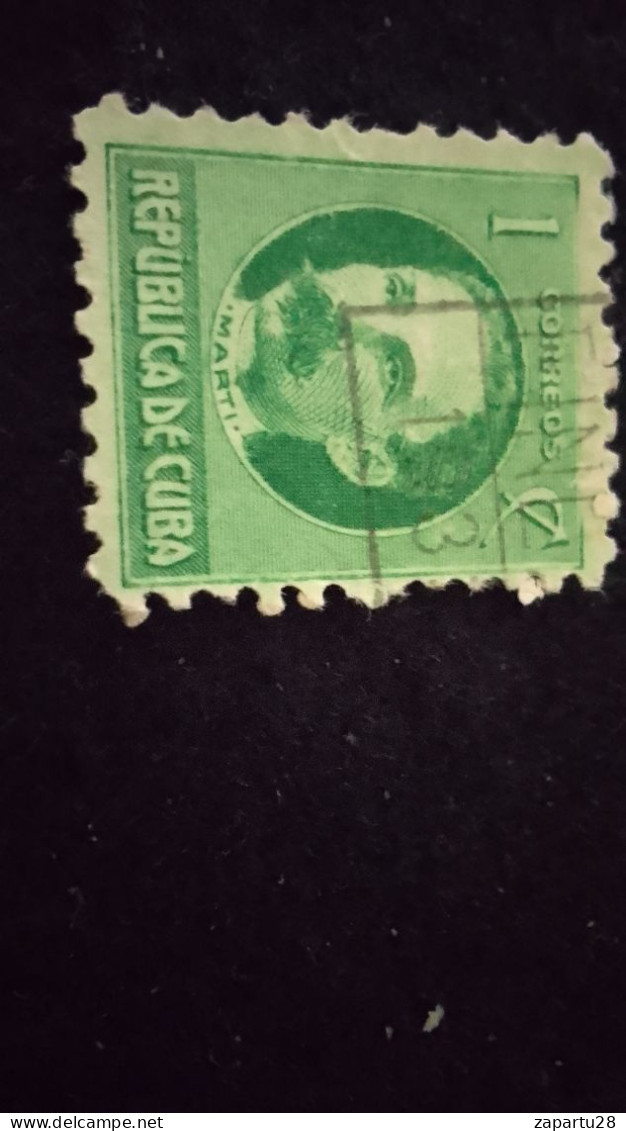 CUBA- I--1910-30  1  C.    DAMGALI - Usati