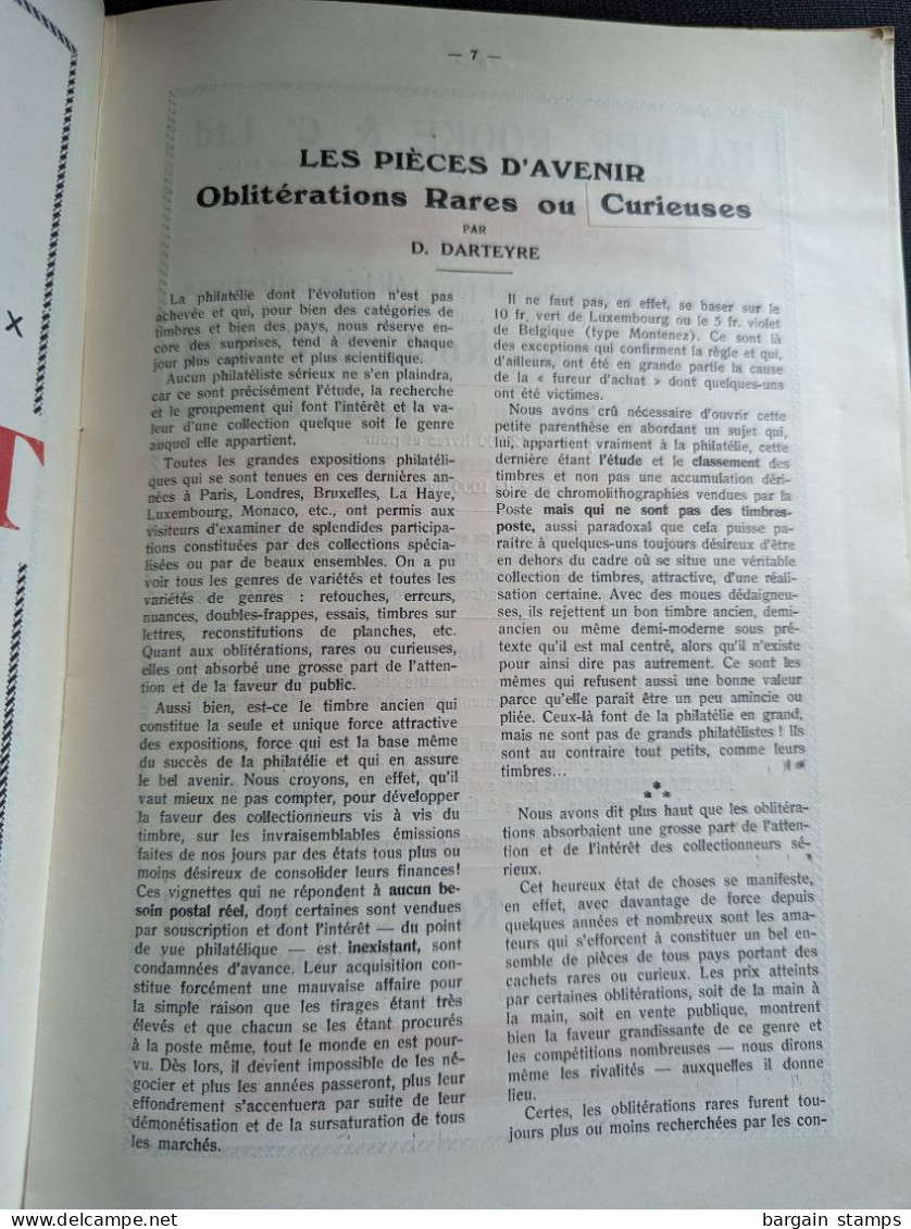 Annales Internationales De La Timbrologie - D. Darteyre - 1930 - Handbücher