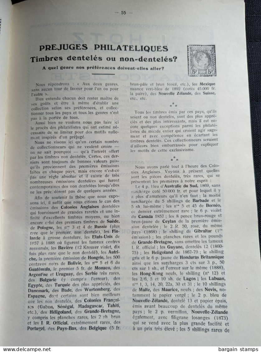 Annales Internationales De La Timbrologie - D. Darteyre - 1930 - Manuali