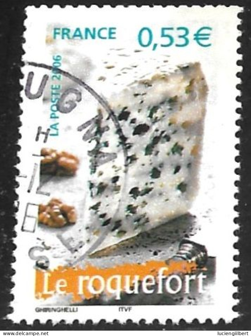 TIMBRE N° 3885   -   LE ROQUEFORT -  OBLITERE  -  2006 - Gebraucht