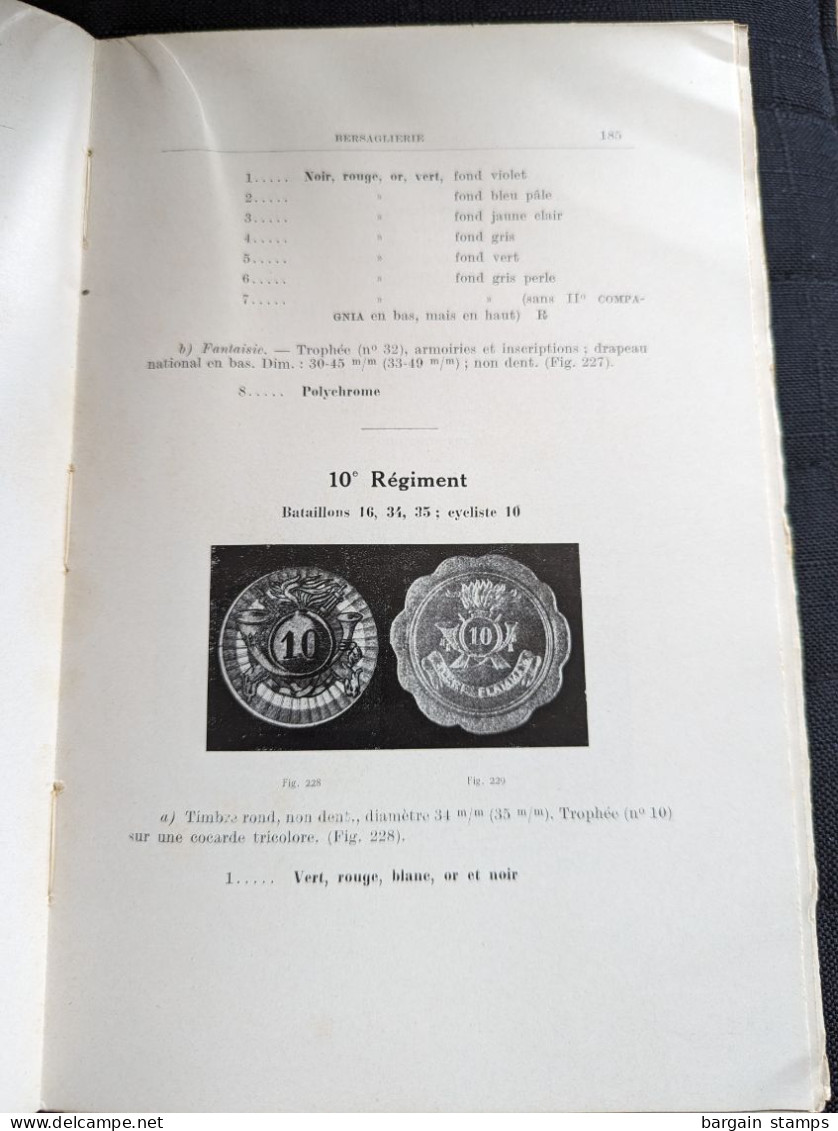 Mémorial philatélique V Italie Vignettes militaires - Gustave Bertrand - Yvert et Tellier - 1936