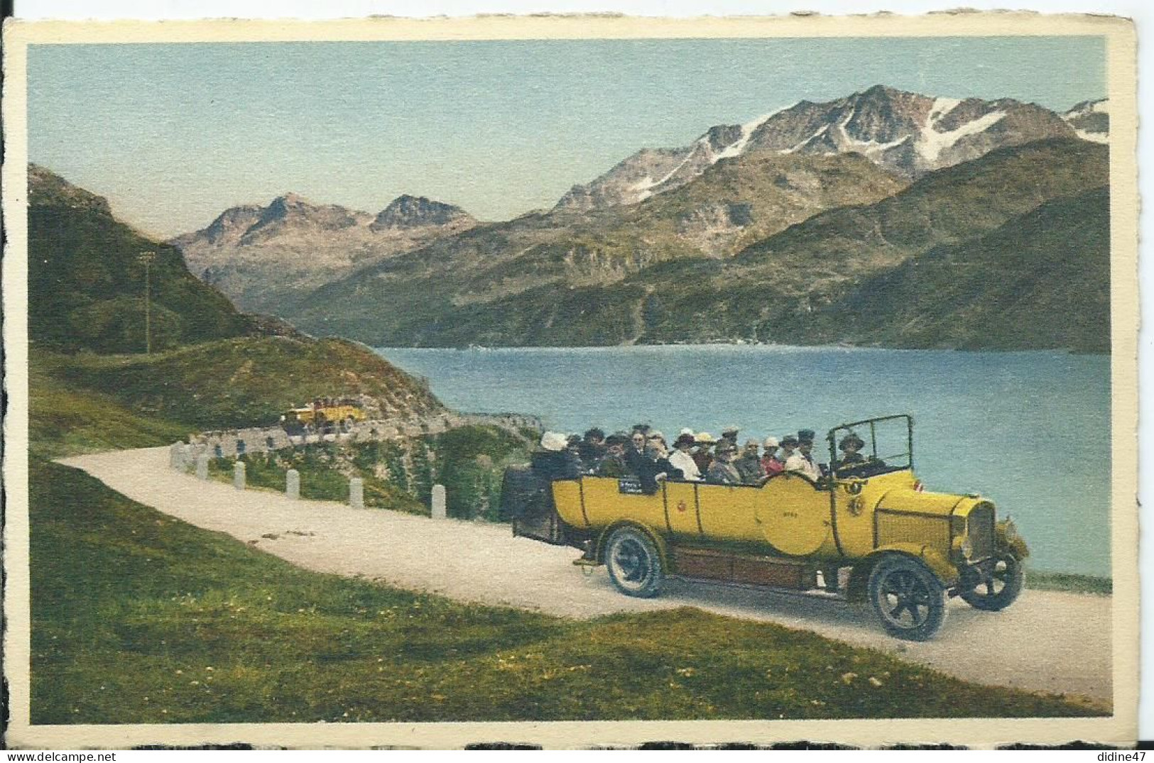 SUISSE - SILS -Maloja Das Postauto - Sils Im Engadin/Segl