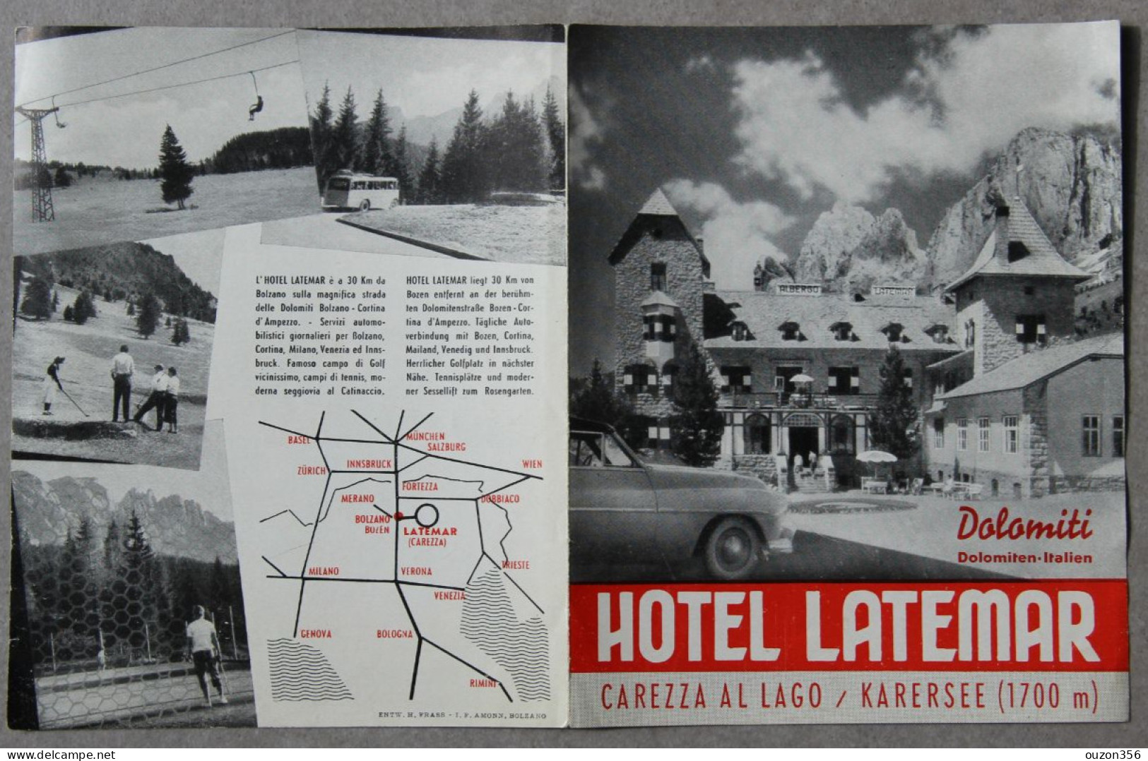 Hôtel Latemar, Carezza Al Lago-Karersee (Dolomites, Italie) - Italy