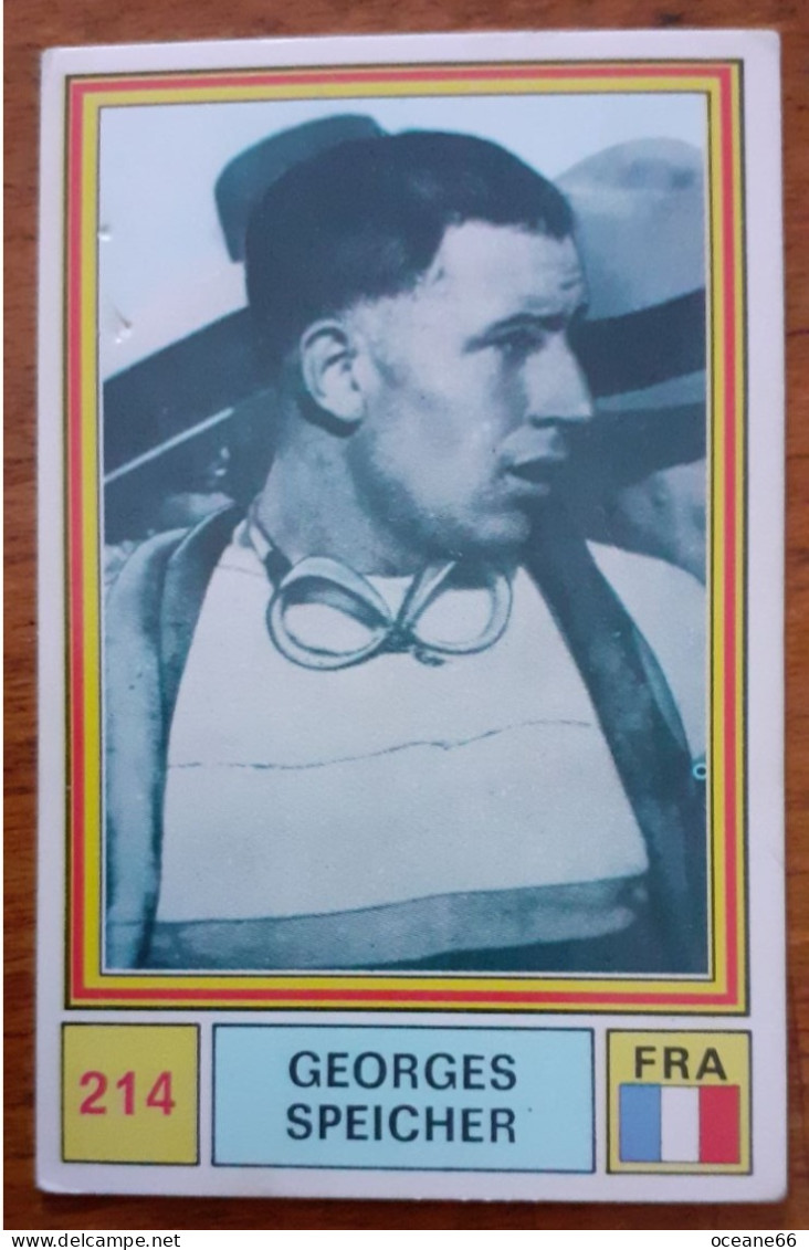 Chromo Panini Georges Speicher 214 Sprint 71 - Cyclisme