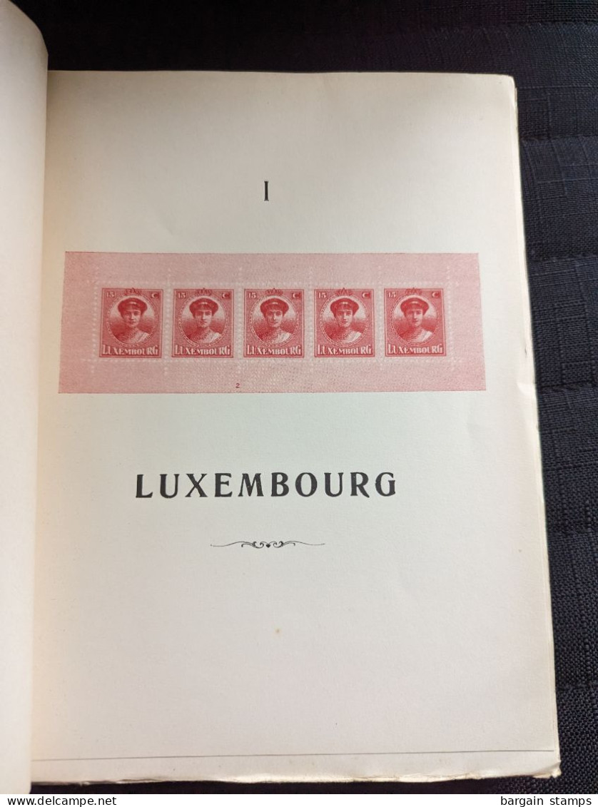 Mémorial Philatélique Tome III Luxembourg Suisse Lichtenstein - Gustave Bertrand - Yvert - 1934 - Handbooks