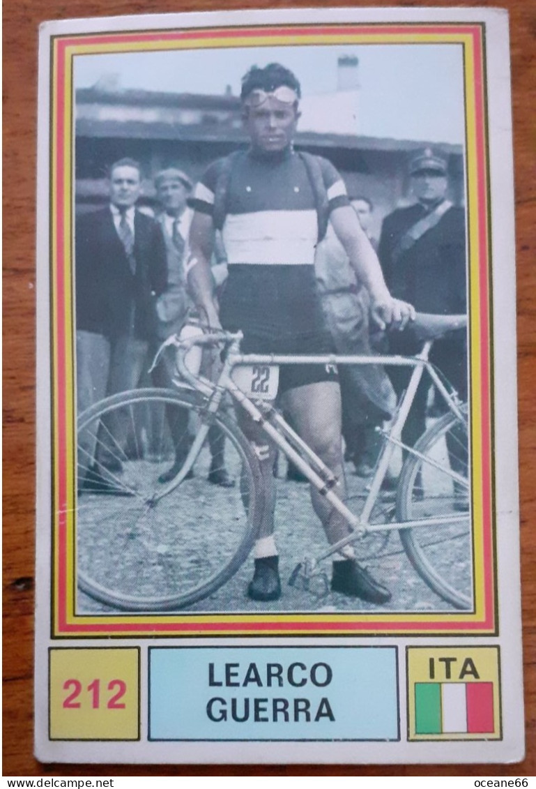 Chromo Panini Learco Guerra 212 Sprint 71 - Cyclisme