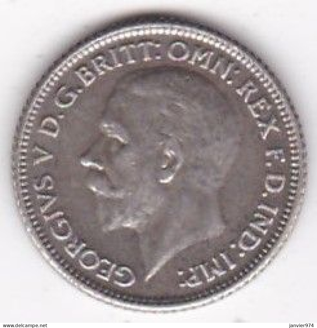 Grande Bretagne. 6 Pence 1929. George V, En Argent, KM# 832 , UNC - H. 6 Pence