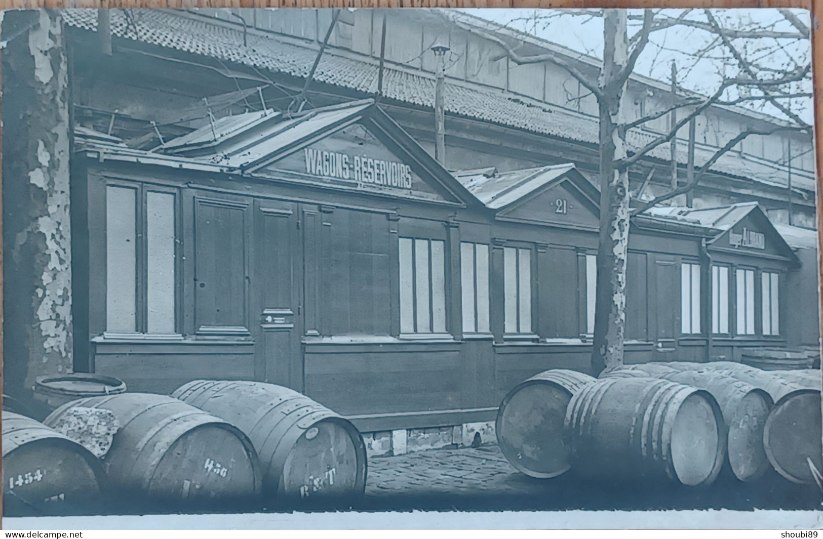 MARCHAND DE VINS ROGER ALBRAND 6-8 RUE DE TOURAINE  PARIS CARTE PHOTO MAGASIN DEVANTURE - Photos