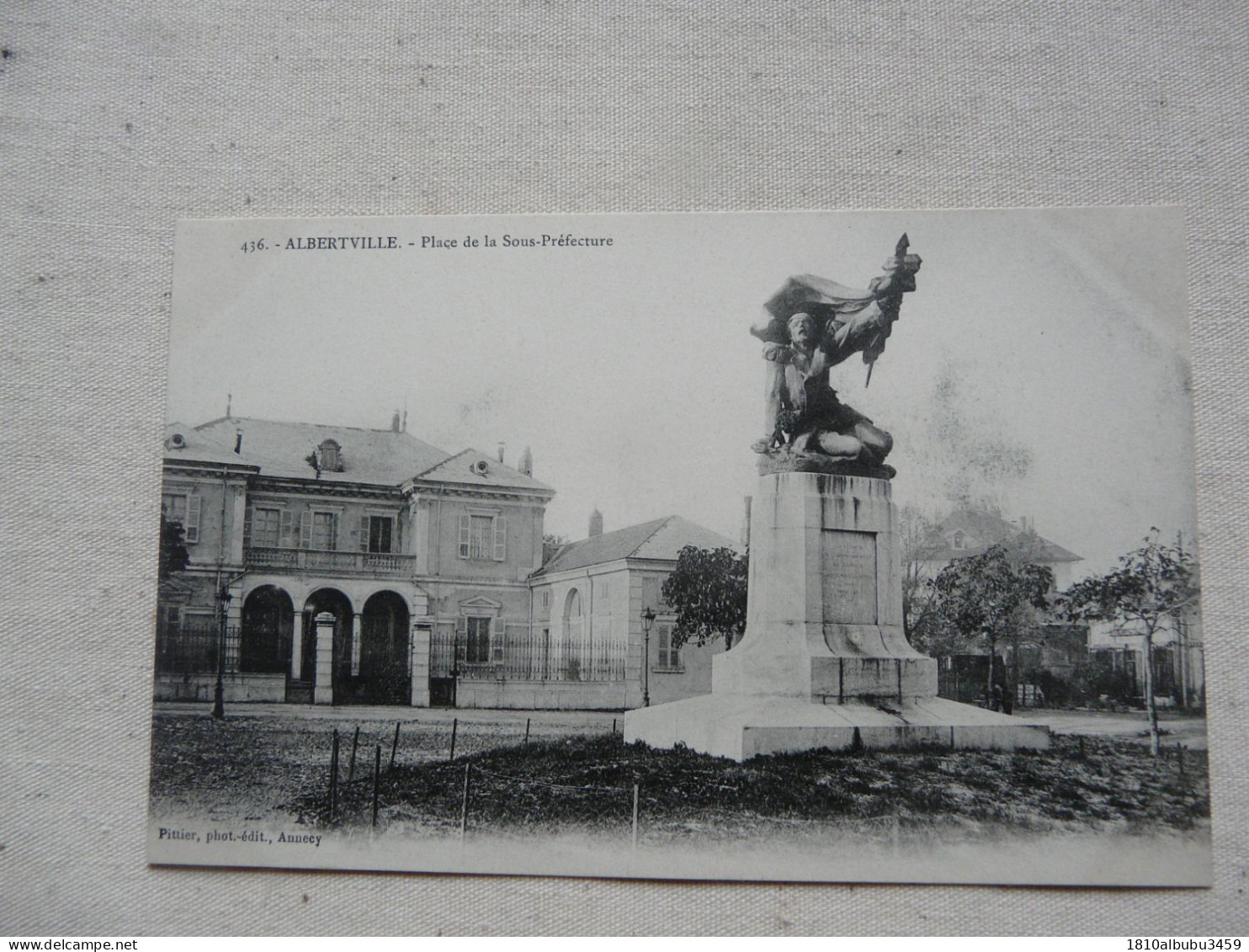 CPA 73 SAVOIE - ALBERTVILLE : Place De La Sous-Préfecture - Albertville