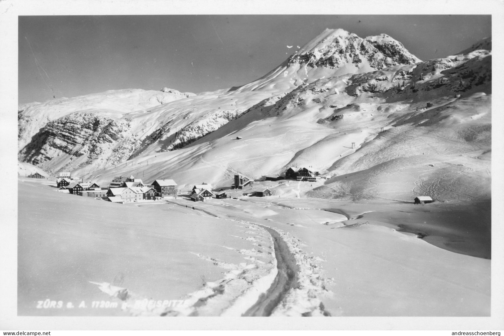 Zürs Am Arlberg Gegen Rüfispitze - Luz Hotel Zürserhof - Zürs