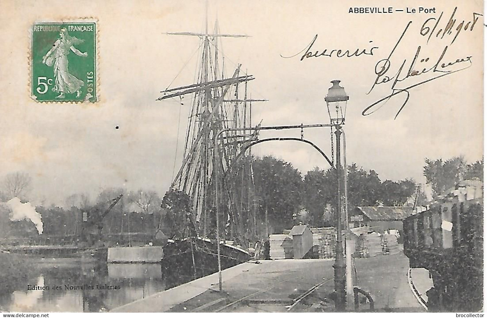ABBEVILLE ( 80 ) -  Le Port - Abbeville