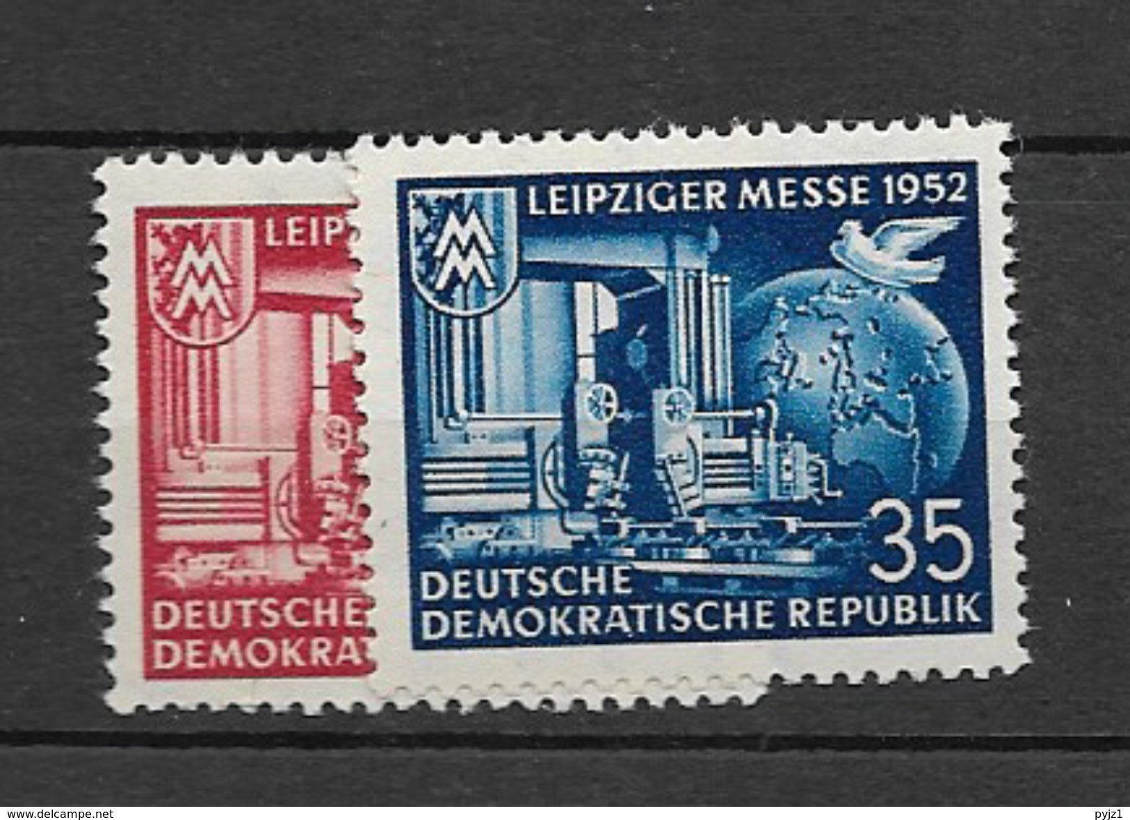 1952 MNH DDR - Unused Stamps