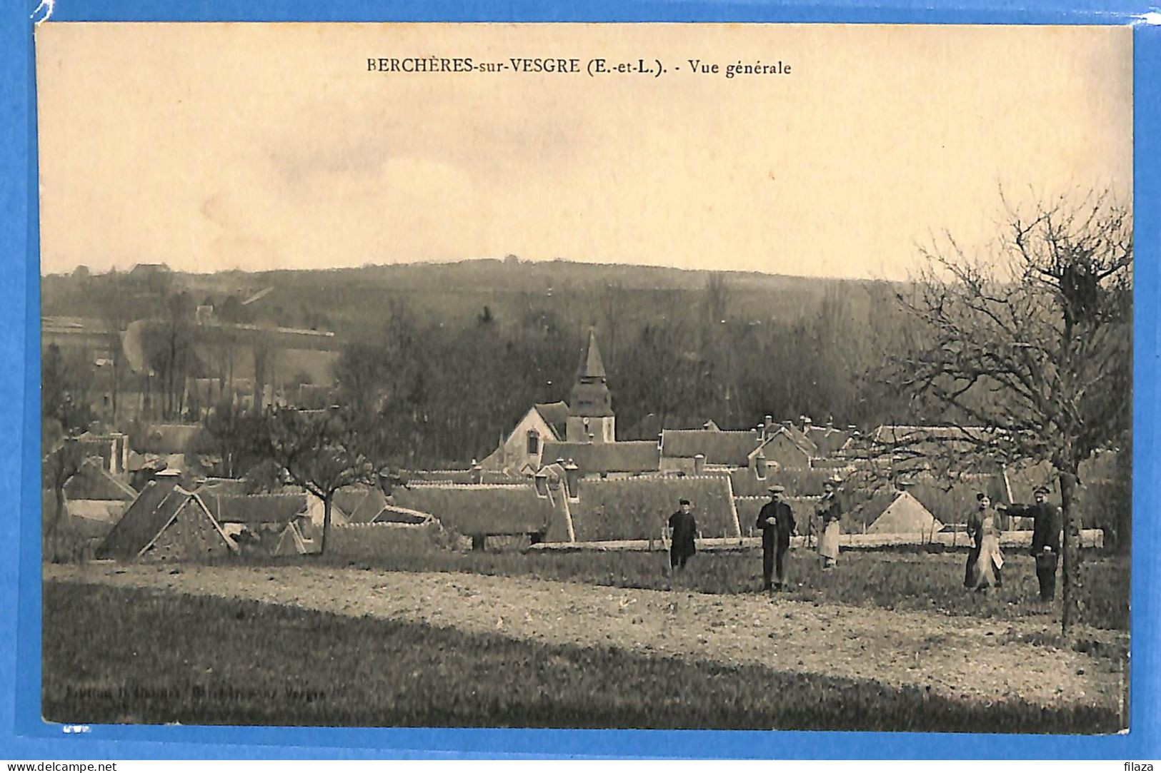 28 - Eure Et Loir - Bercheres Sur Vesgre - Vue Generale (N15329) - Andere & Zonder Classificatie