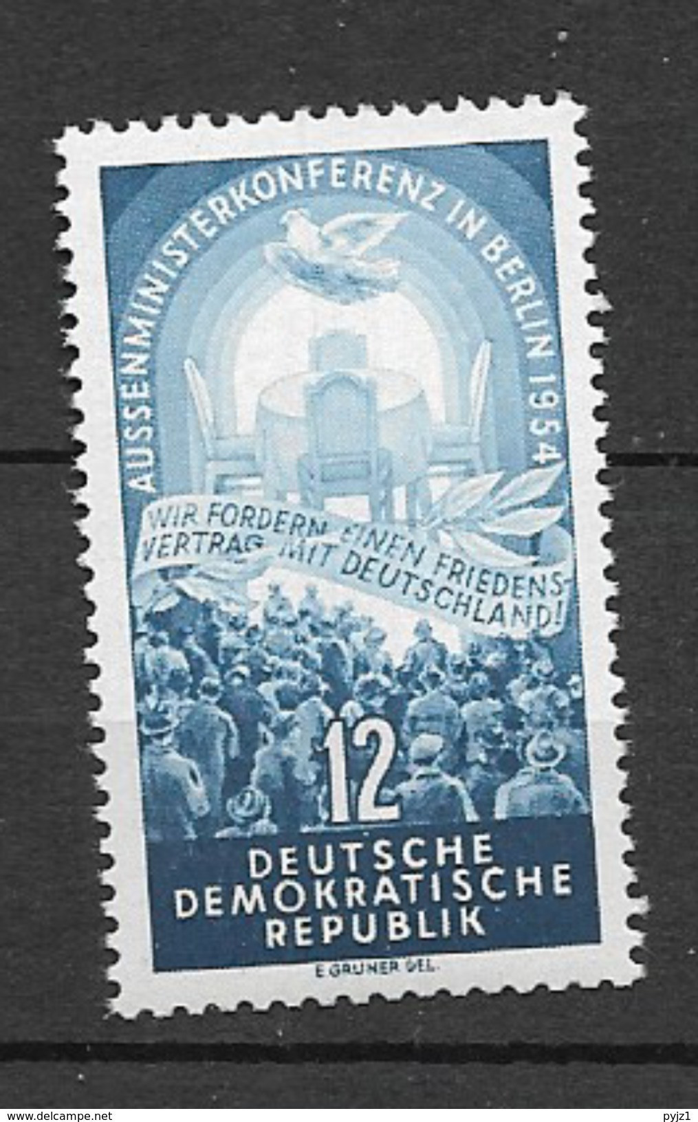 1954 MNH DDR - Nuevos