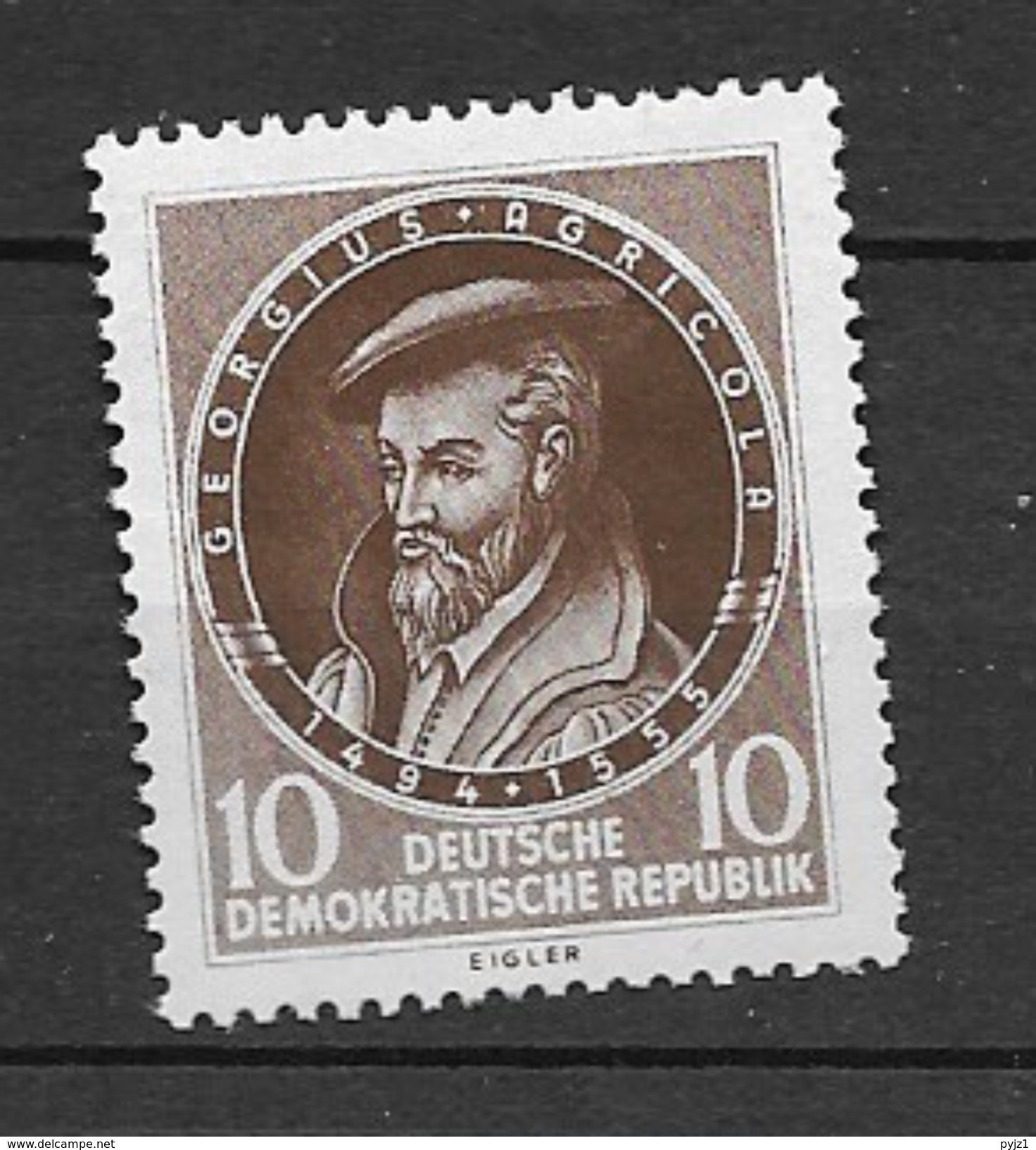 1955 MNH DDR - Unused Stamps