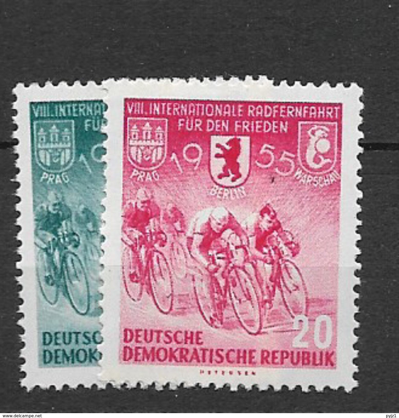 1955 MNH DDR - Unused Stamps