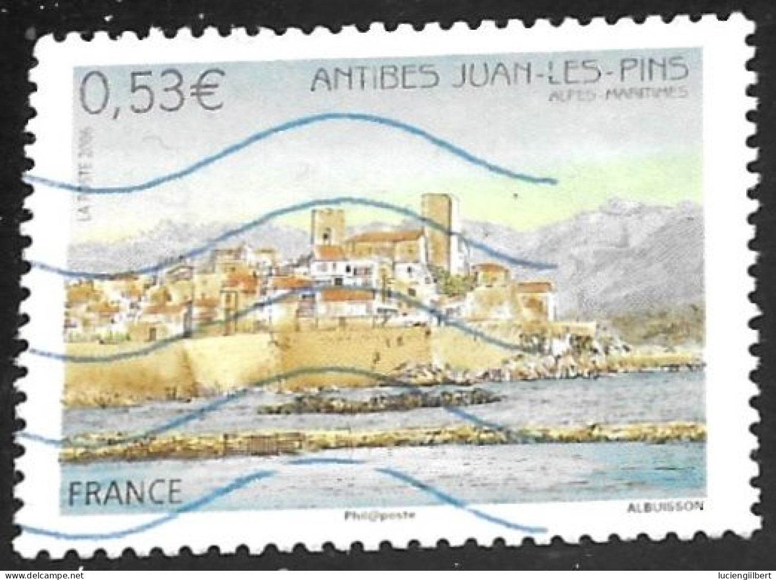 TIMBRE N° 3940   -   ANTIBES  JUAN LES PINS -  OBLITERE  -  2006 - Used Stamps