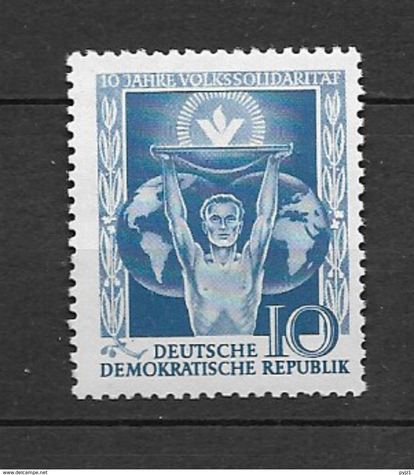 1955 MNH DDR - Unused Stamps