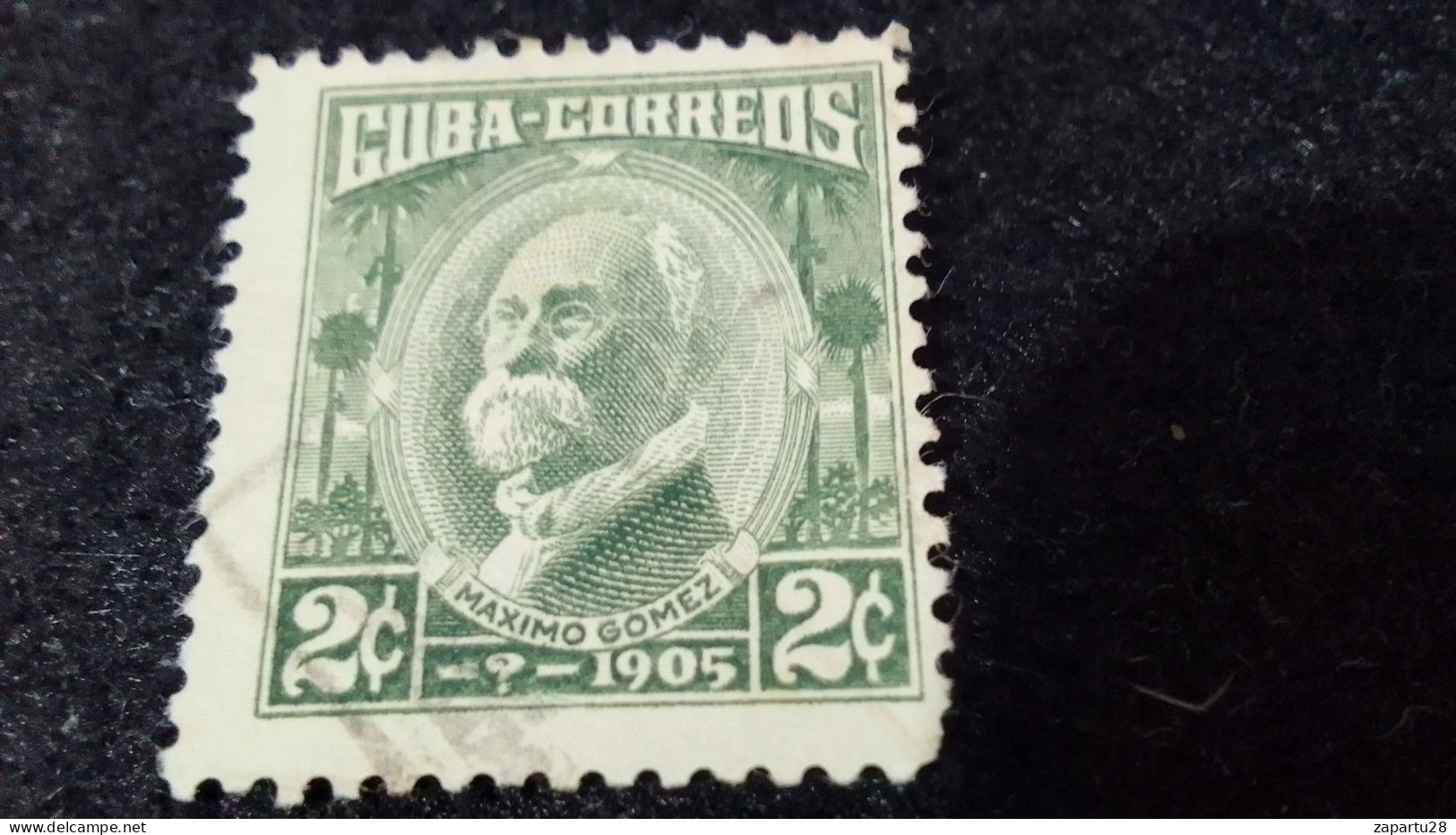 CUBA- I--1910-30  2  C.    DAMGALI - Usados