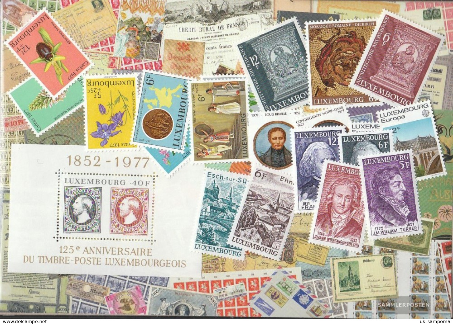 Luxembourg 1977 Unmounted Mint / Never Hinged Complete Volume In Clean Conservation - Full Years