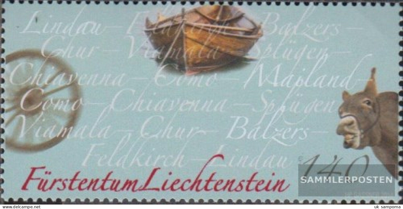 Liechtenstein 1721 (complete Issue) Unmounted Mint / Never Hinged 2014 Messenger - Ungebraucht