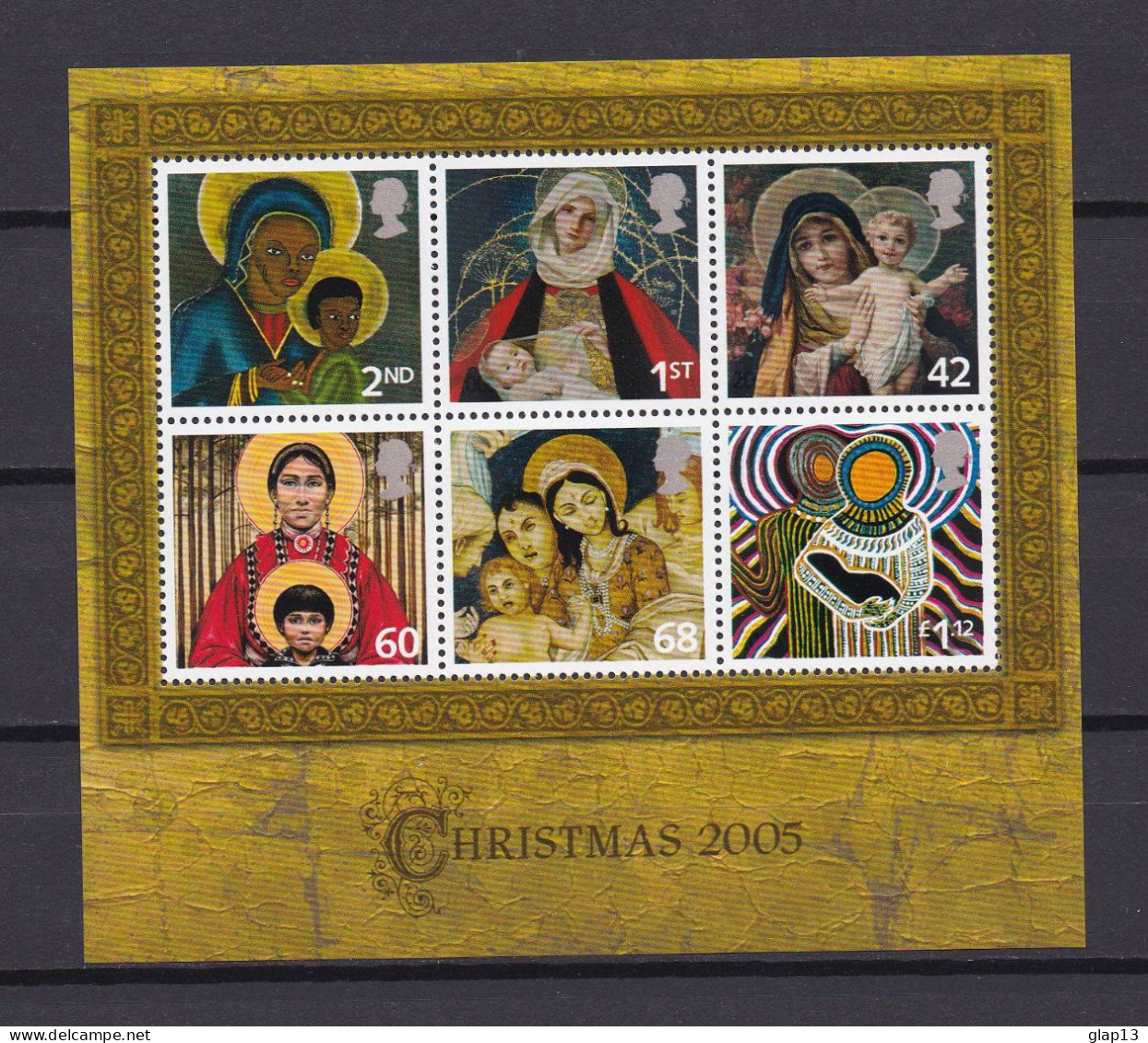 GRANDE BRETAGNE 2005 BLOC N°36 NEUF** NOEL - Blocks & Miniature Sheets