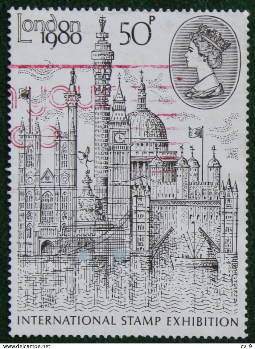 London 80 Philatelic Exhibition (Mi 835) 1980 Used Gebruikt Oblitere ENGLAND GRANDE-BRETAGNE GB GREAT BRITAIN - Oblitérés