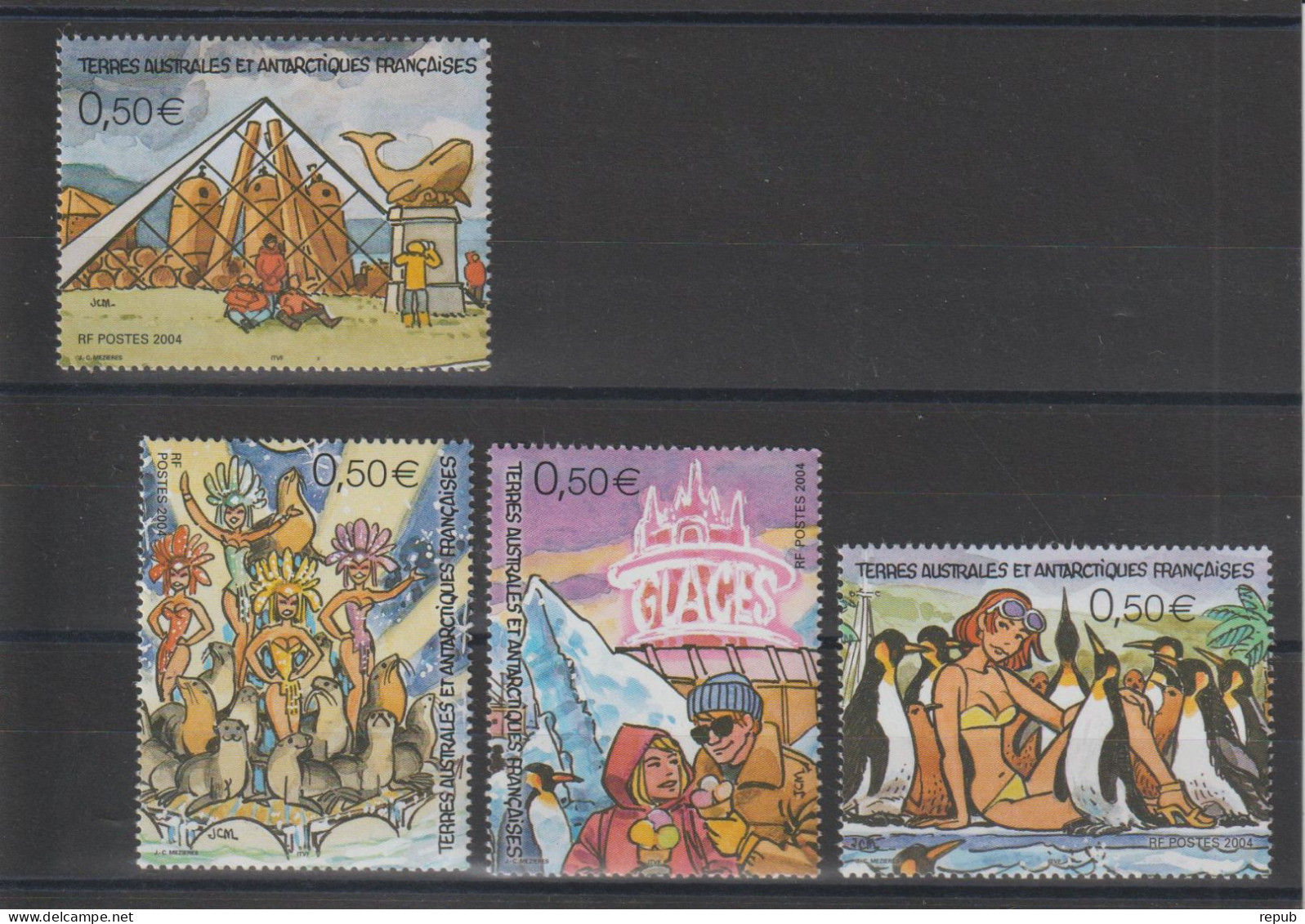 TAAF 2004 Timbres Issus Du BF 12, 399-402, 4 Val ** MNH - Unused Stamps
