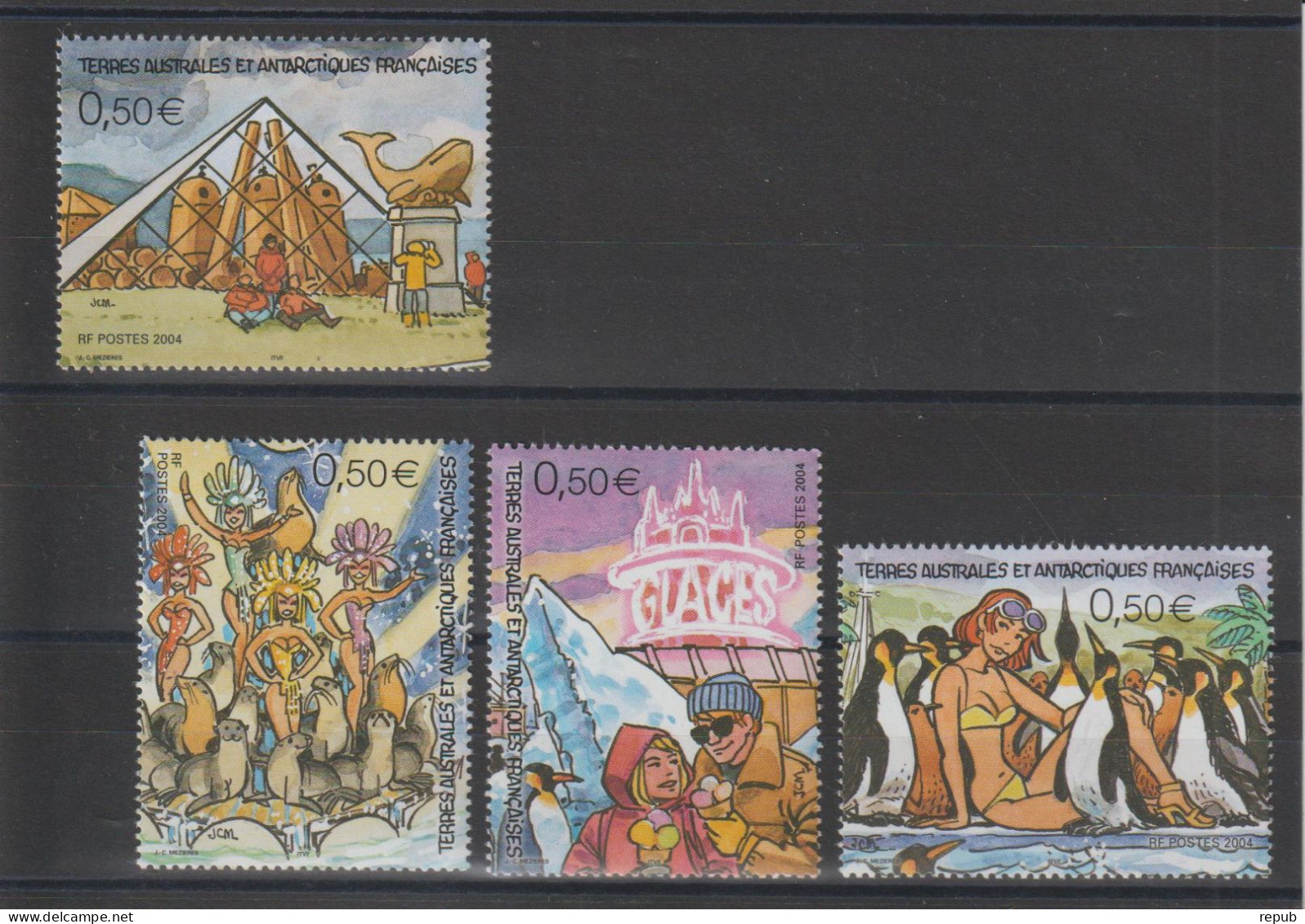 TAAF 2004 Timbres Issus Du BF 12, 399-402, 4 Val ** MNH - Neufs