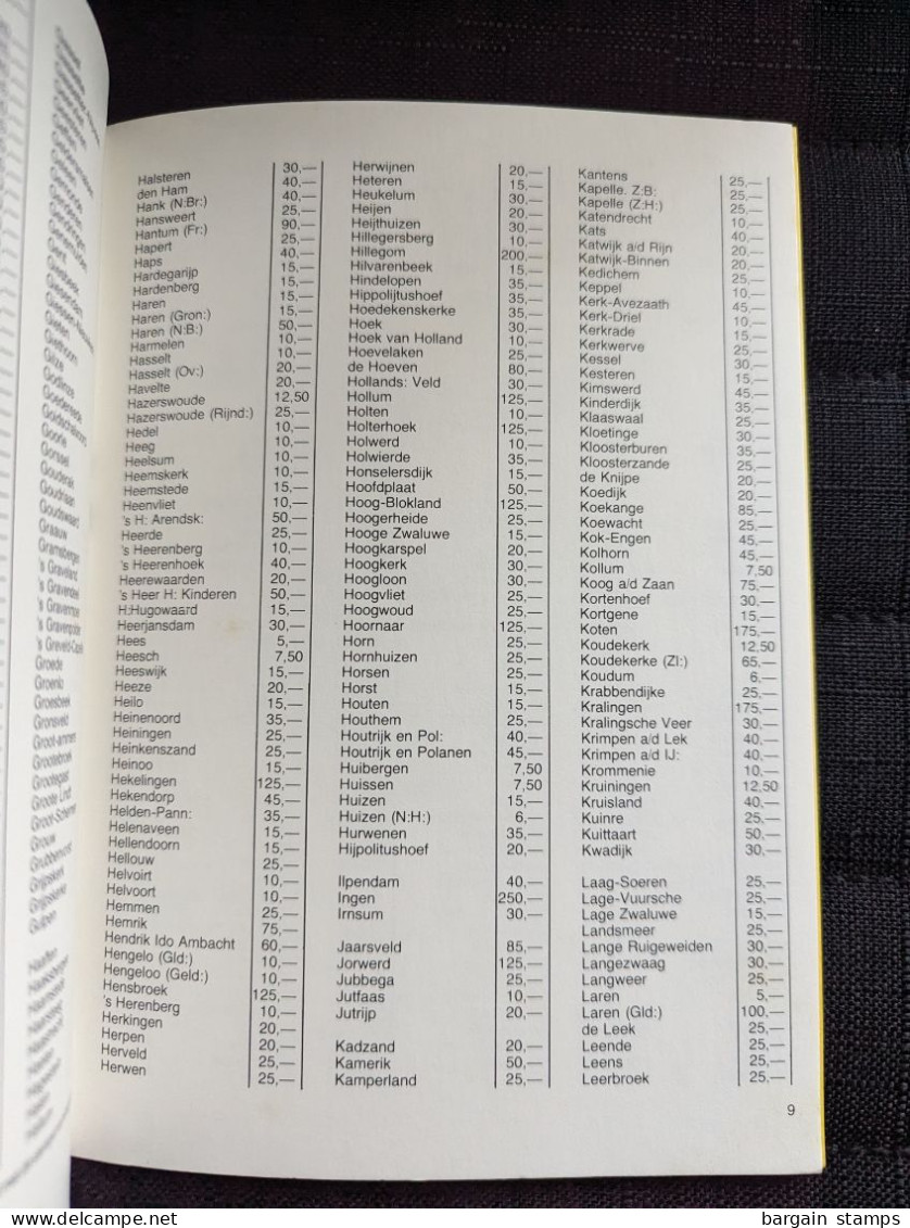 Catalogus Der Kleinrond-Stempels Van Nederland	 - Koopman - Wiggers De Vries - 1980 - Other & Unclassified