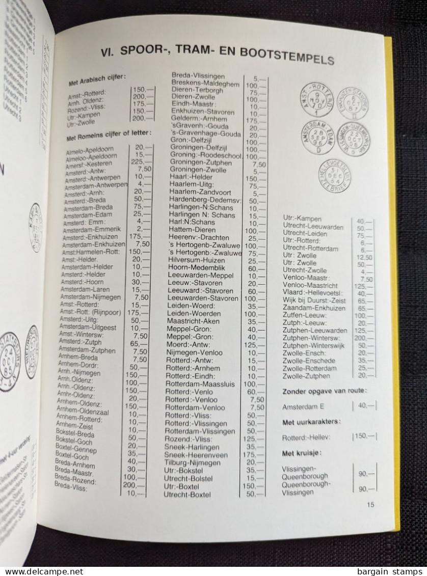 Catalogus Der Kleinrond-Stempels Van Nederland	 - Koopman - Wiggers De Vries - 1980 - Otros & Sin Clasificación