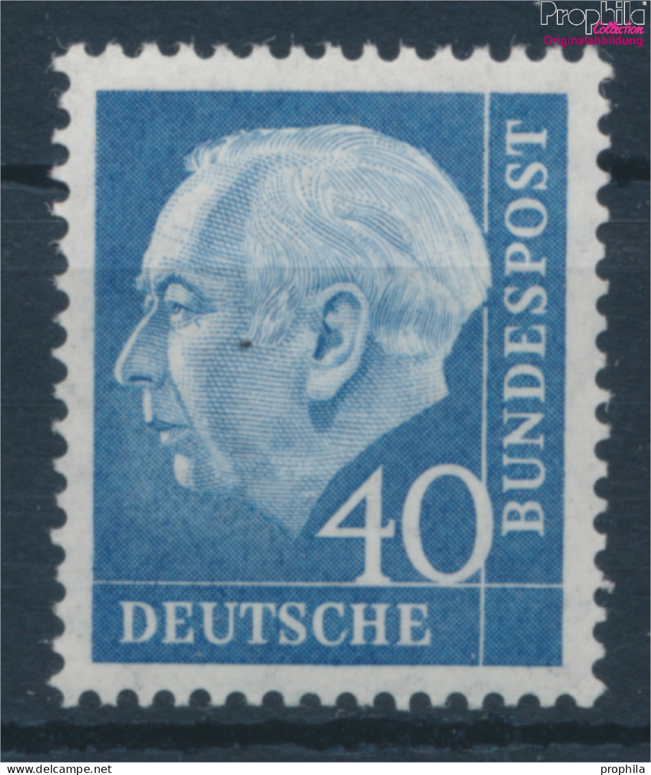 BRD 260x V R Mit Zählnummer Geriffelte Gummierung Postfrisch 1956 Heuss (10343157 - Unused Stamps