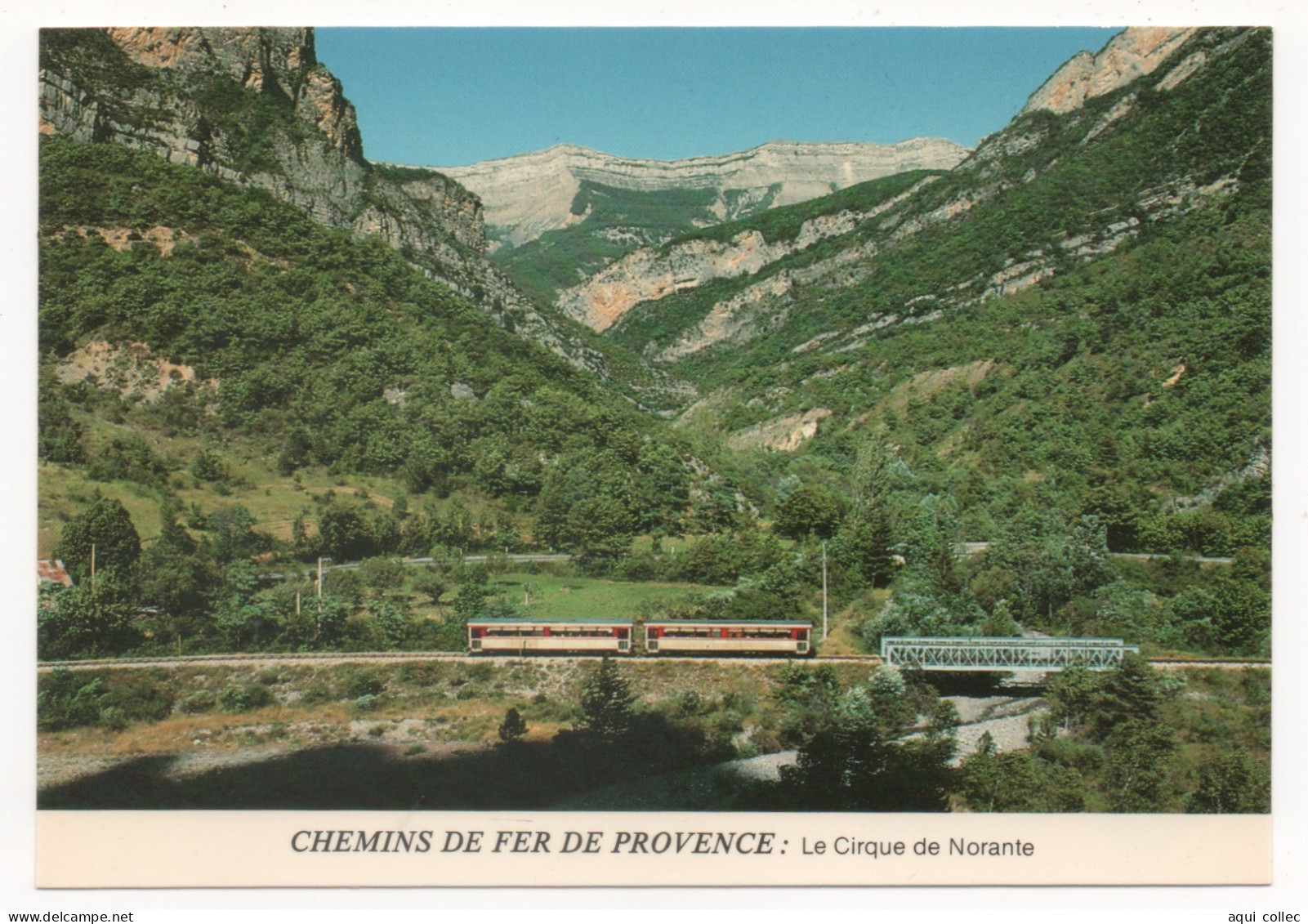 LES CHEMINS DE FER DE PROVENCE (NICE À DIGNE) - Trains