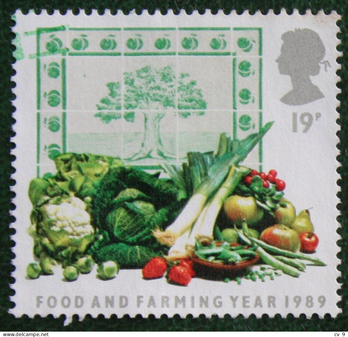 FOOD FARMING YEAR Meat Bread Cheese Mi 1194 1197 1989 Used Gebruikt Oblitere ENGLAND GRANDE-BRETAGNE GB GREAT BRITAIN - Used Stamps