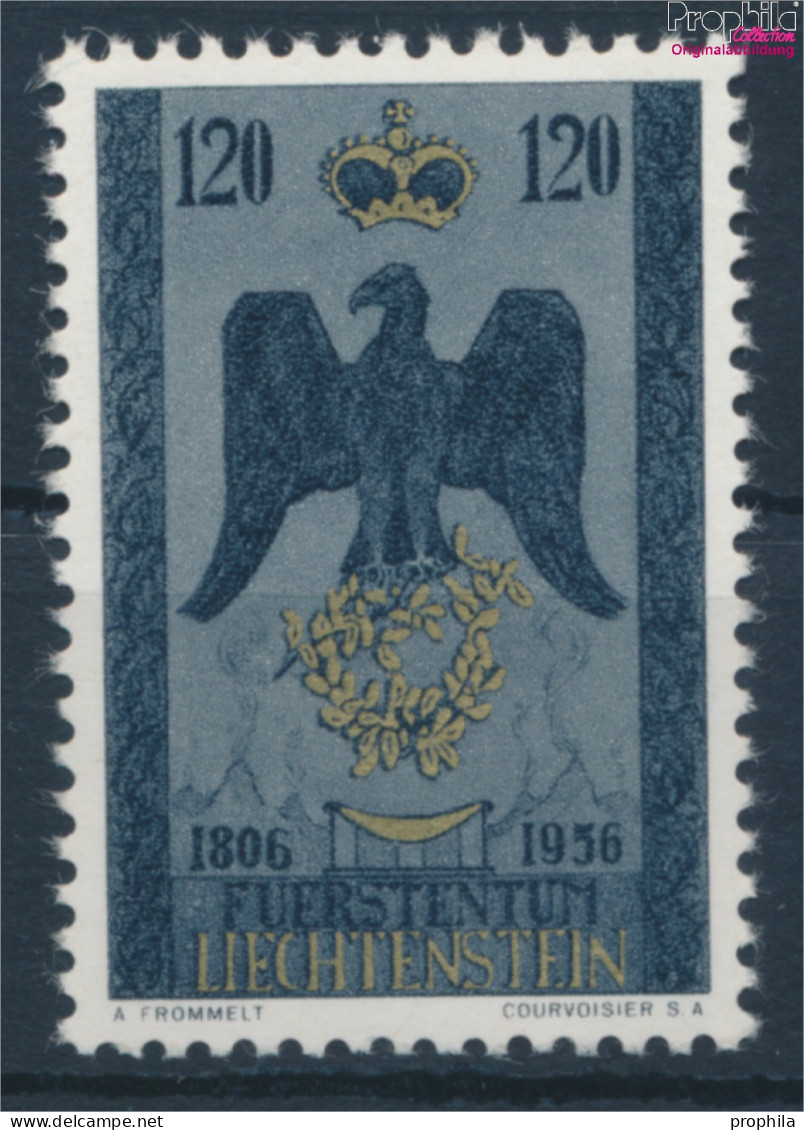 Liechtenstein 347 Postfrisch 1956 Souveränität (10373729 - Ungebraucht