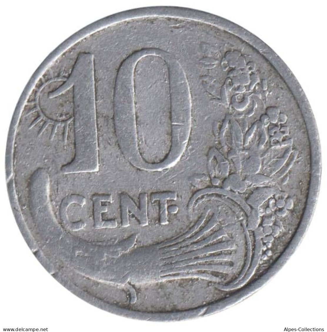 NICE - 01.04 - Monnaie De Nécessité - 10 Centimes 1922 - Monétaires / De Nécessité