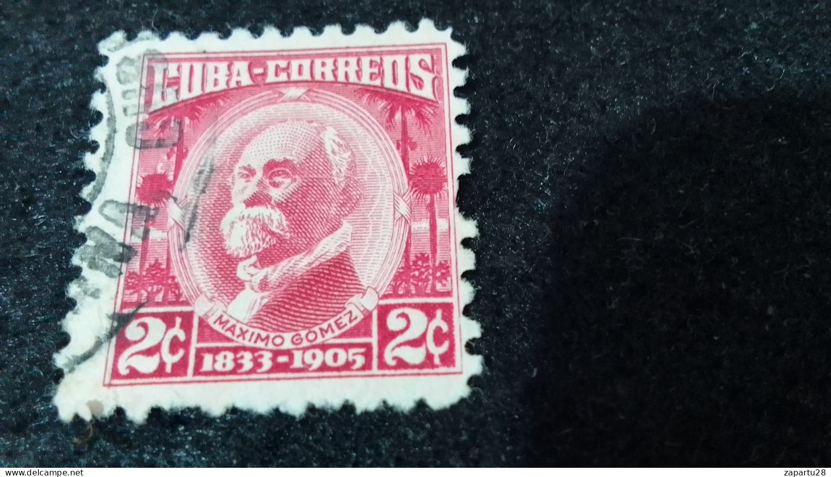 CUBA- I--1910-30  2  C.    DAMGALI - Usados