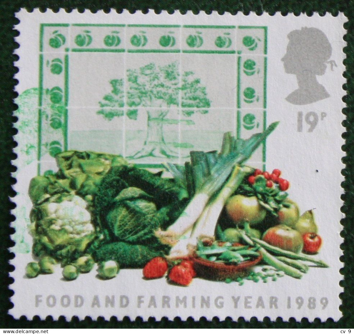 FOOD FARMING YEAR Meat Bread Cheese Mi 1194 1197 1989 Used Gebruikt Oblitere ENGLAND GRANDE-BRETAGNE GB GREAT BRITAIN - Used Stamps