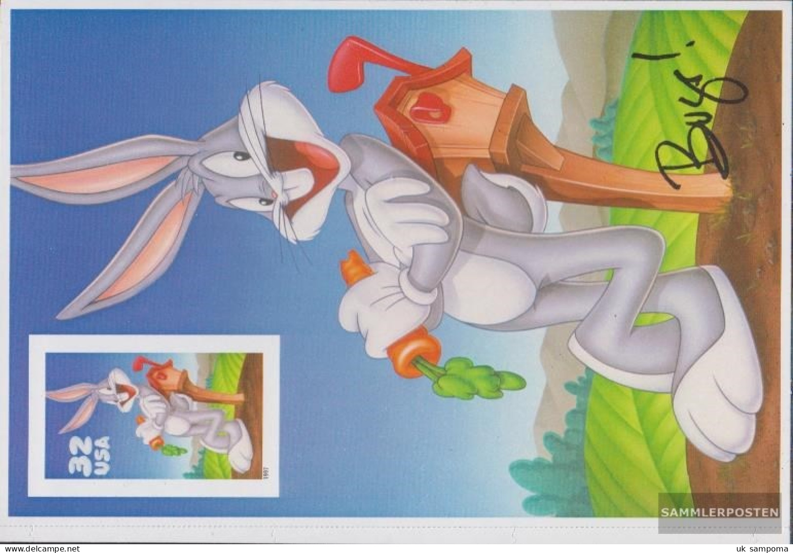 U.S. 2829B (complete Issue) Not Gestanzt Unmounted Mint / Never Hinged 1997 Comic Character - Bugs Bunny - Unused Stamps