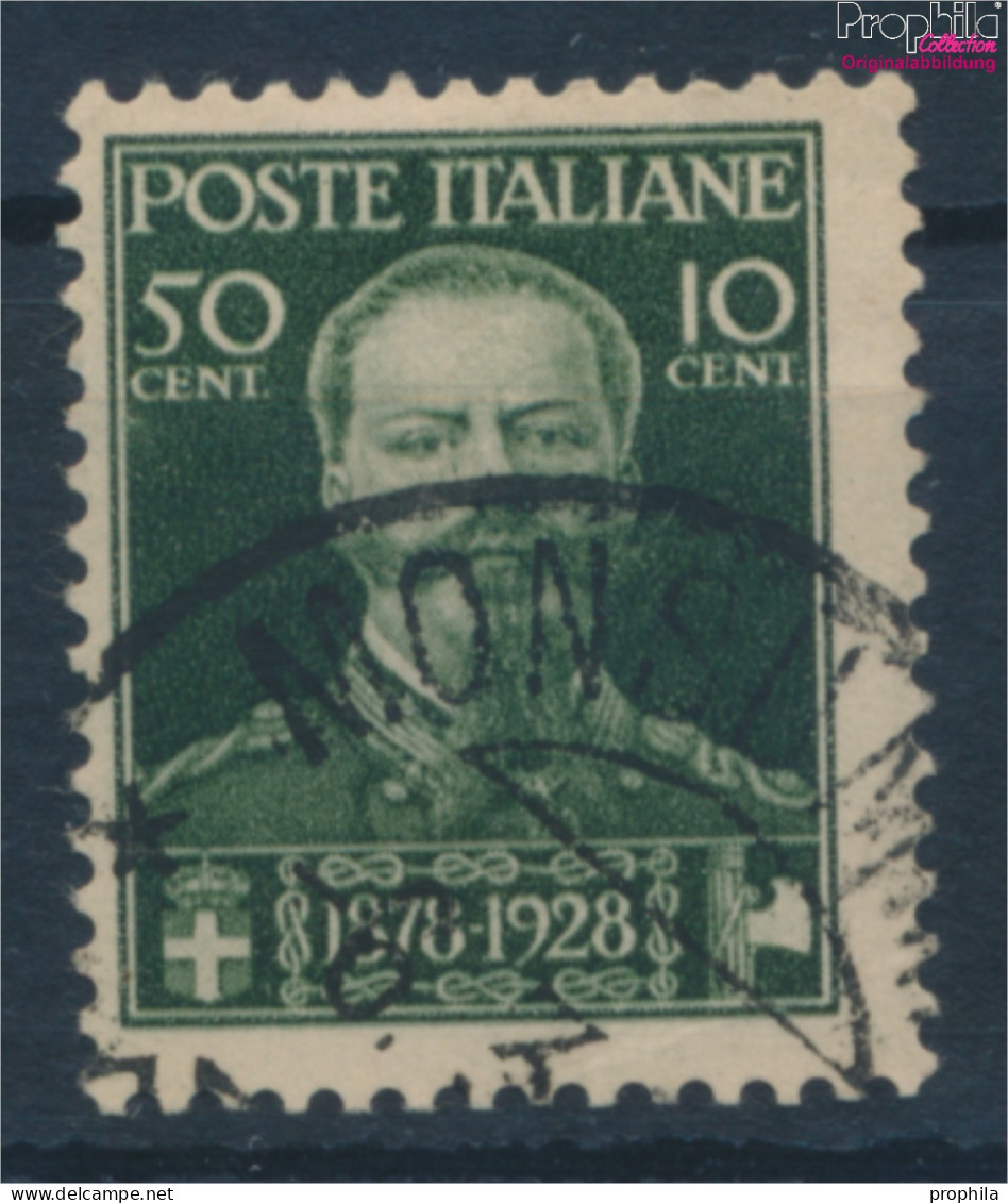 Italien 298 (kompl.Ausg.) Gestempelt 1929 König Emanuel II. (10355883 - Oblitérés