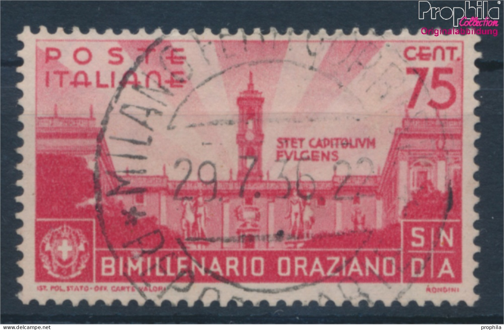 Italien 551 Gestempelt 1936 Horaz (10355889 - Oblitérés
