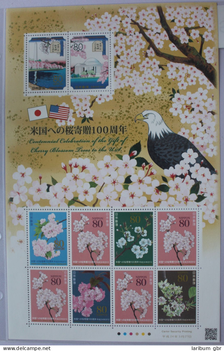 Japan 5921-5927 Postfrisch Als Kleinbogen, Blumen #GB074 - Autres & Non Classés